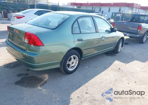 2004 Honda Civic Vp z USA, uszkodzony, nr VIN 1HGES16314L014437